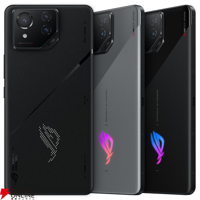 ゲーミングスマホROG Phone 8シリーズ発売。おサイフケータイにも対応した薄型軽量モデル - 電撃オンライン