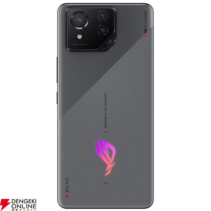ROG Phone 8 グレー本体 ゲーミングスマホ 美品 ROG Phone 8 ROG8-GY16R256 SIMフリー [レベルグレー] : らいぶ