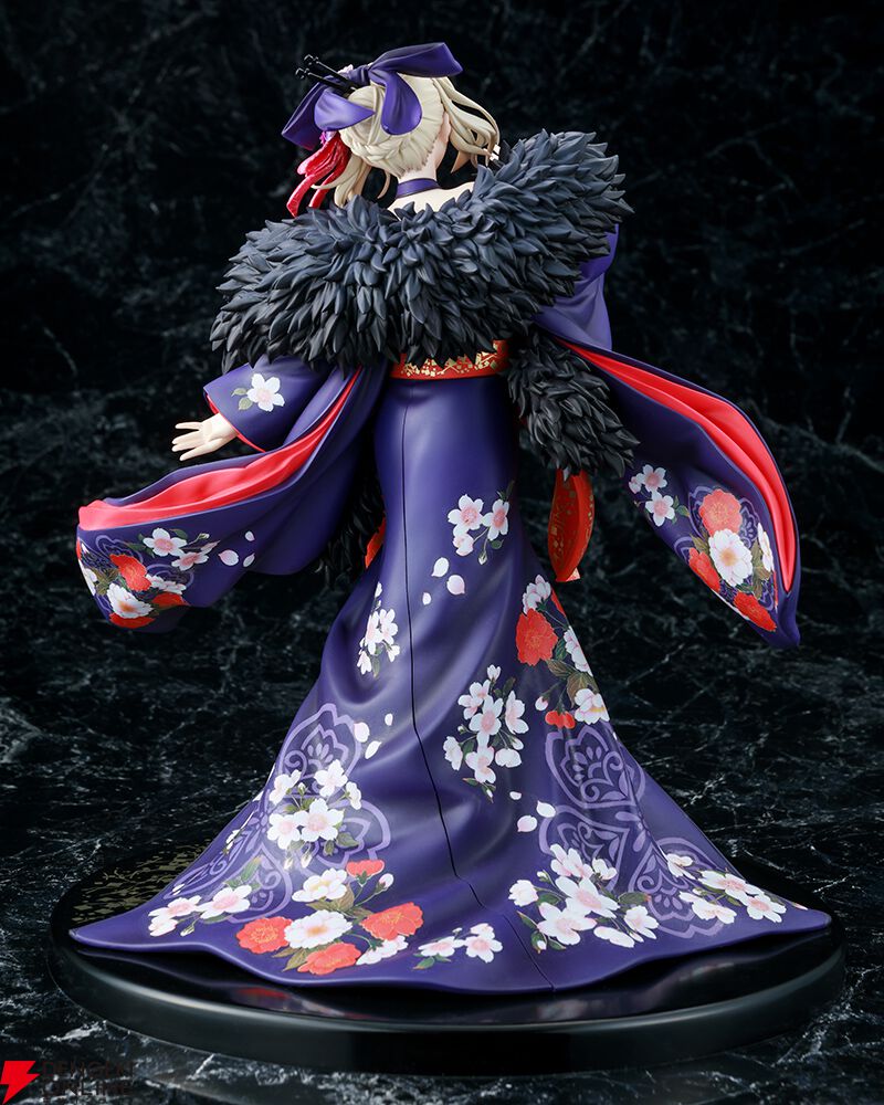 艶やかな着物姿のセイバーオルタフィギュアが二次再販予約受付中