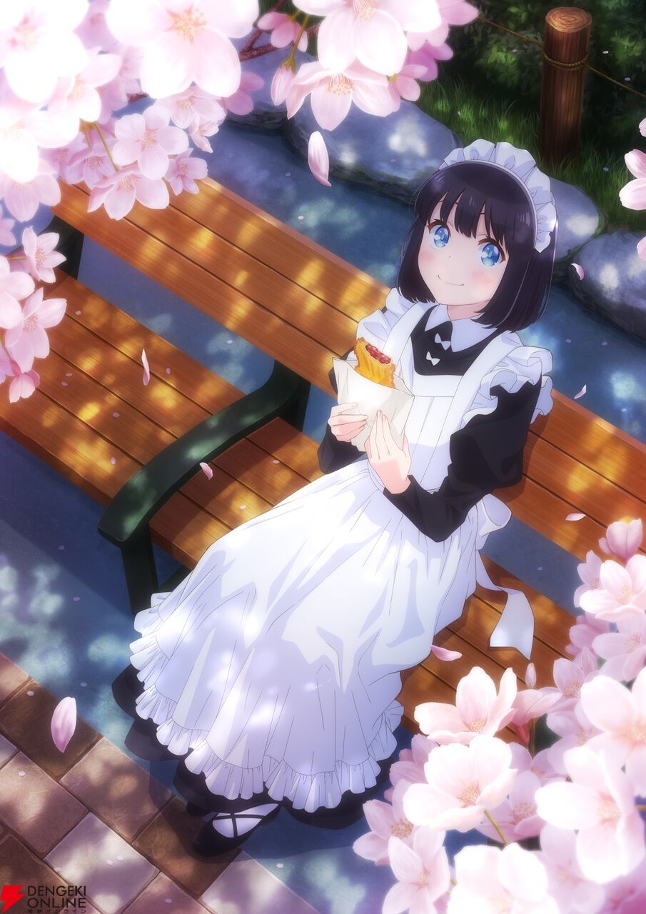 ほのぼの日常作品『メイドさんは食べるだけ』アニメ化決定、2026年放送。市ノ瀬加那演じる橘スズメの声も聴けるPVの雰囲気が良すぎる