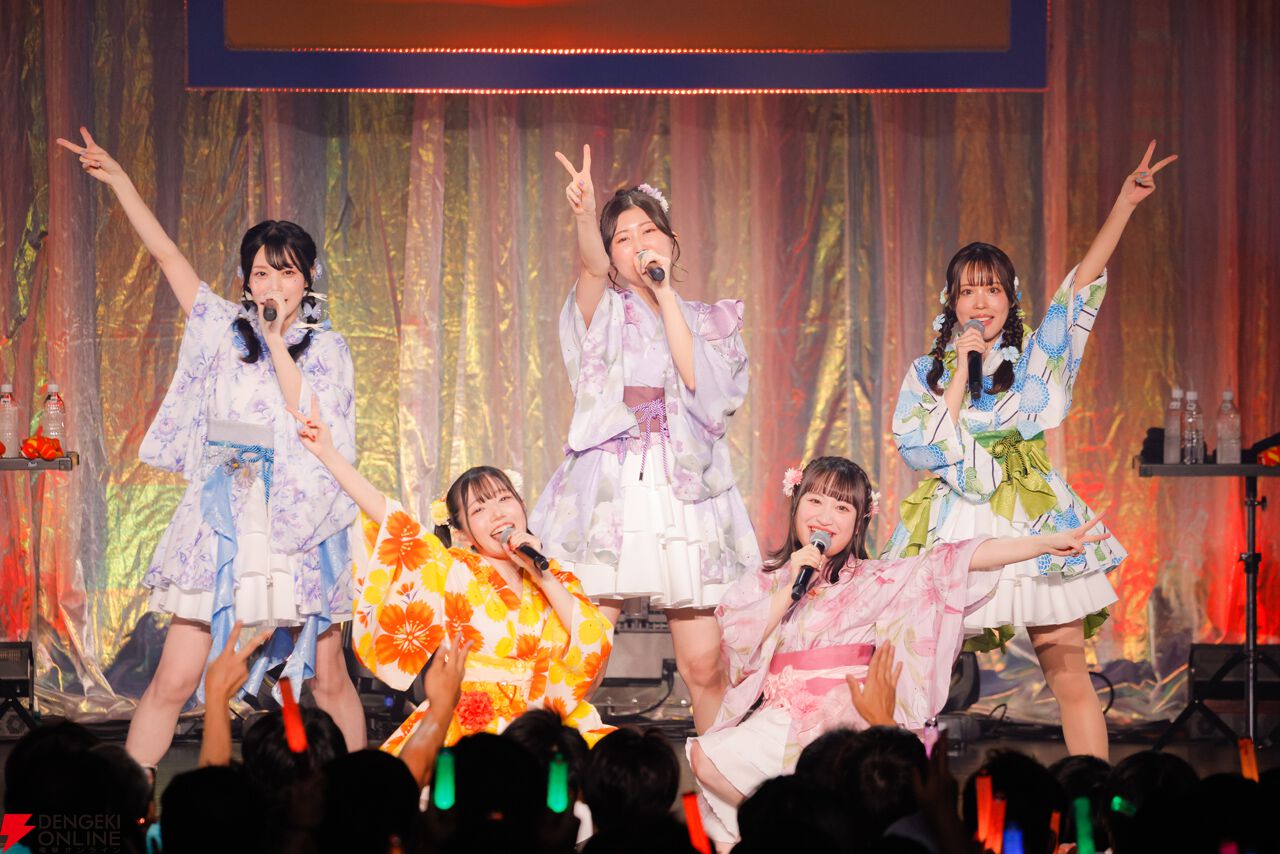 豊洲で『アイプラ』の“お祭り”が開催！ 夏らしさ全開の新曲やハルヒ曲