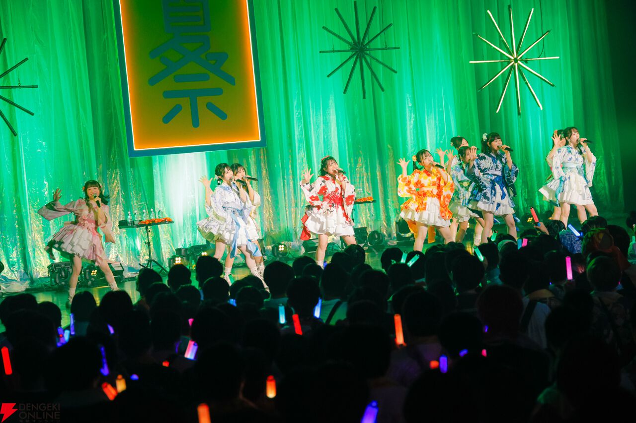 豊洲で『アイプラ』の“お祭り”が開催！ 夏らしさ全開の新曲やハルヒ曲、魚魚っとさん音頭まで網羅した神セトリに大興奮だった“盛夏祭”をレポート【ことめぐのアイプラ日記#3】