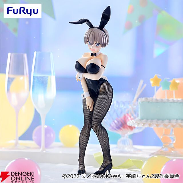 『宇崎ちゃんは遊びたい！』宇崎花がついにBiCute Bunniesフィギュアに登場ッス！ 大型サイズや網タイツ、うざかわいい笑顔などに注目