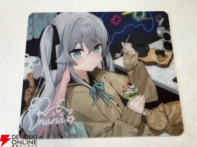 【レビュー】カグラナナさんのコラボゲーミングキーボード＆マウスパッドは本人描き下ろしイラストのこだわりがすごい。高性能＆高耐久でふだん使いにも最適