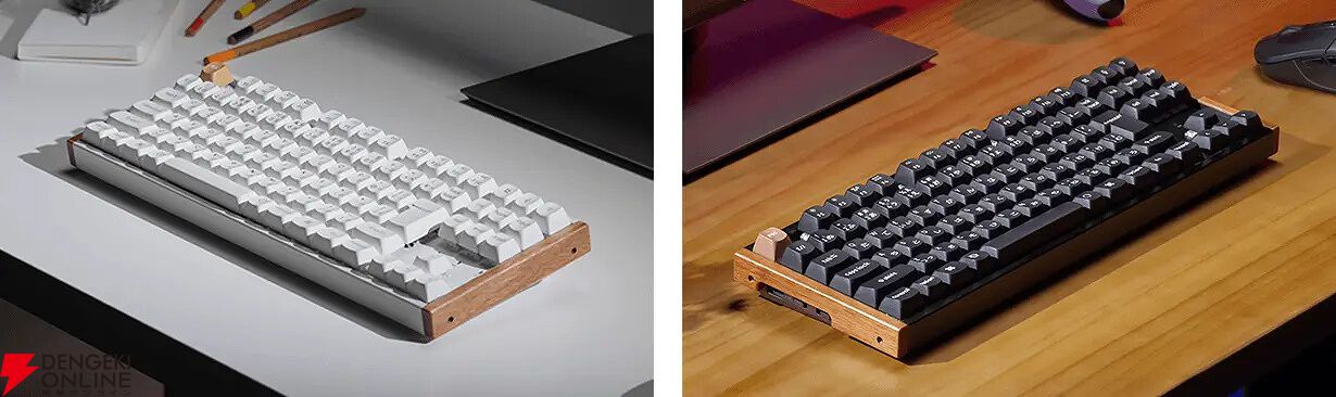 Keychronの最新型キーボード『Keychron K8 HE』が先行販売実施中。天然