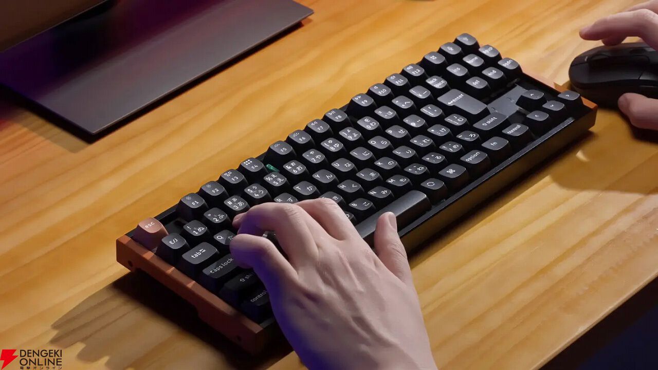 Keychronの最新型キーボード『Keychron K8 HE』が先行販売実施中。天然
