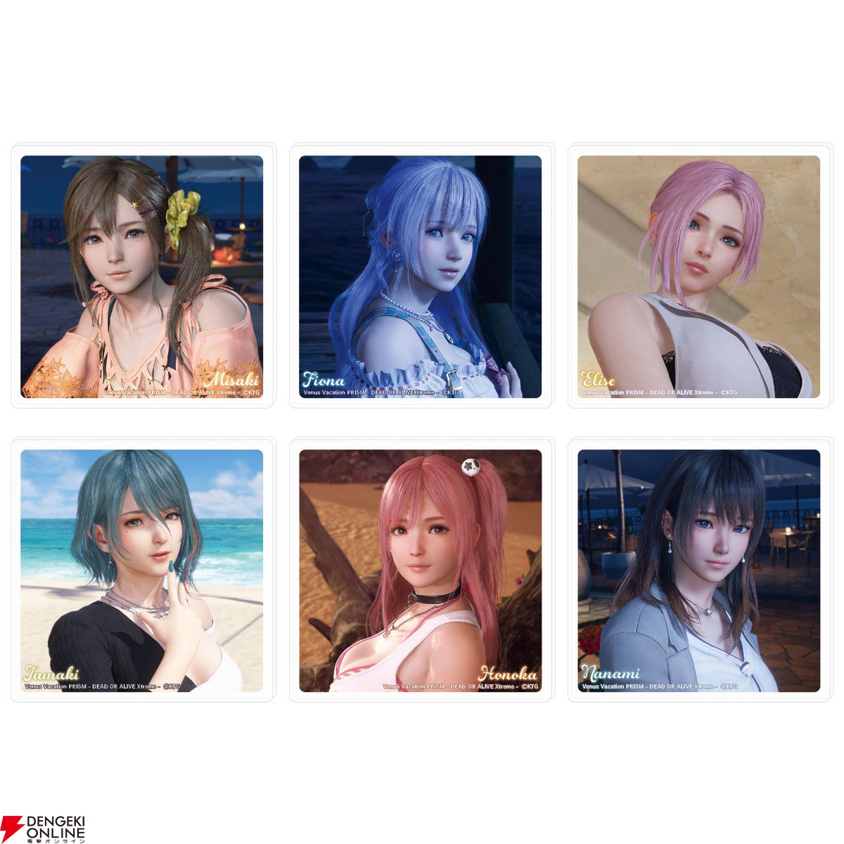 キャラクターグッズ DOA デッドオアアライブ 等身大マウスパッド ほのか