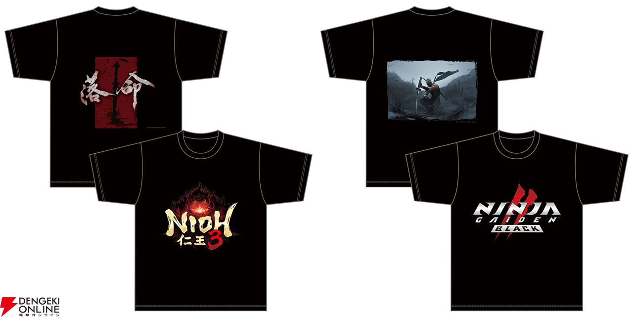 TGS2025 仁王3 ボス討伐者限定Tシャツ NIOH3 仁王3』『ゼルダ無双 封印戦記』『NINJA GAIDEN 4』が試遊出展