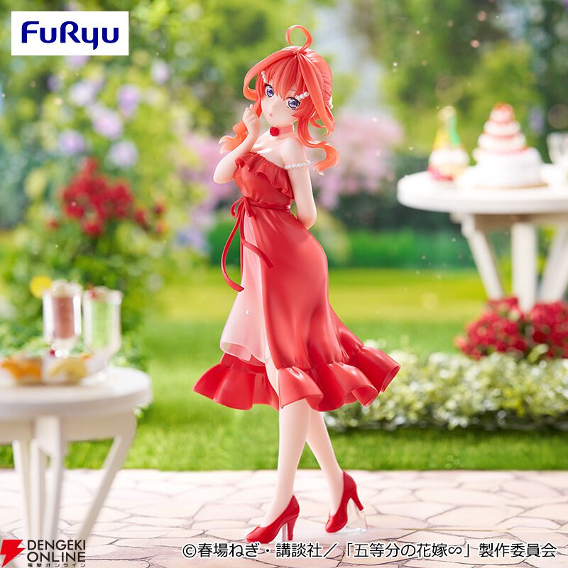 五等分の花嫁　中野五月 フィギュア 3セットその他フィギュア等 五等分の花嫁』中野五月のパステルドレスフィギュアはデザインとマッチ
