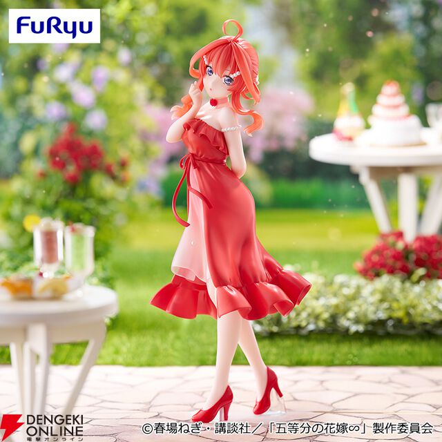 『五等分の花嫁』中野五月のパステルドレスフィギュアはデザインとマッチした大人びた表情＆ポーズも魅力的