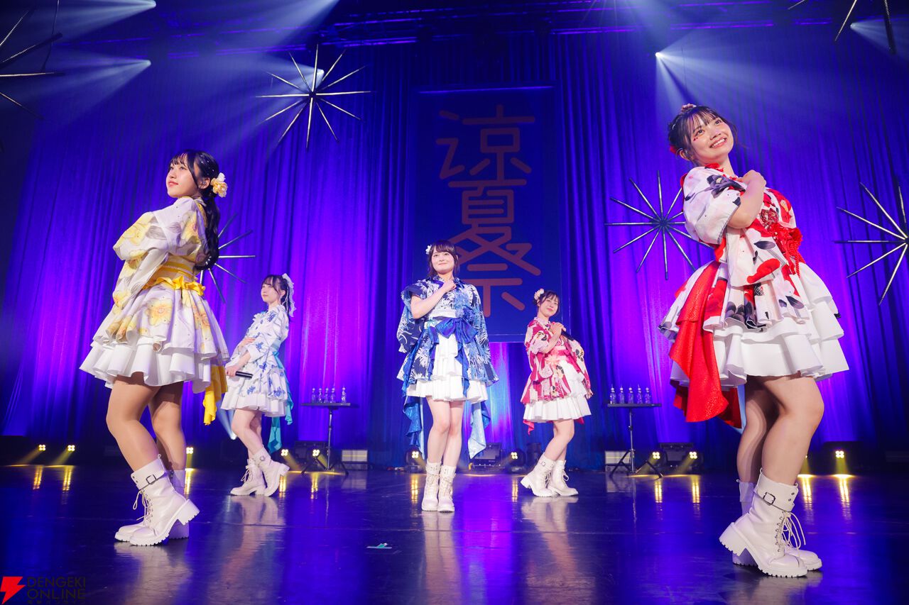 『アイプラ』花火が打ち上がる中、浴衣姿で歌う月ストの『恋と花火』は格別。最後まで夏とお祭り気分が味わえた“涼夏祭”をレポート【ことめぐのアイプラ日記#4】