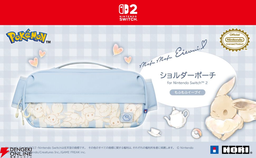 ポケモン】もふもふっとしたイーブイと淡い色合いがかわいい！ Switch2