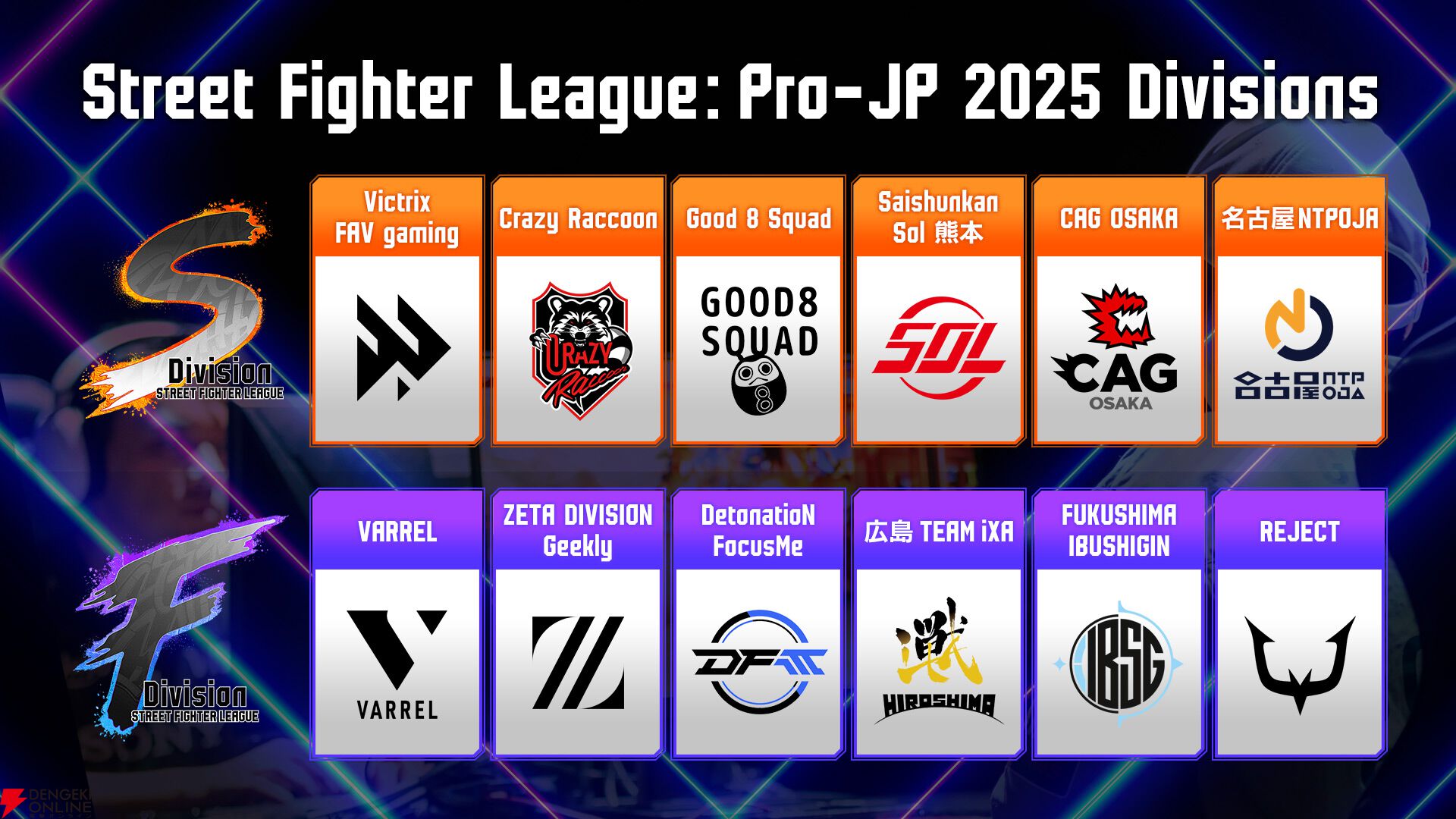『スト6』“ストリートファイターリーグ: Pro-JP 2025”公式応援アンバサダーに“ぶいすぽっ！”が就任。如月れんさん、蝶屋はなびさん、甘結もかさんの3人を中心に活動開始