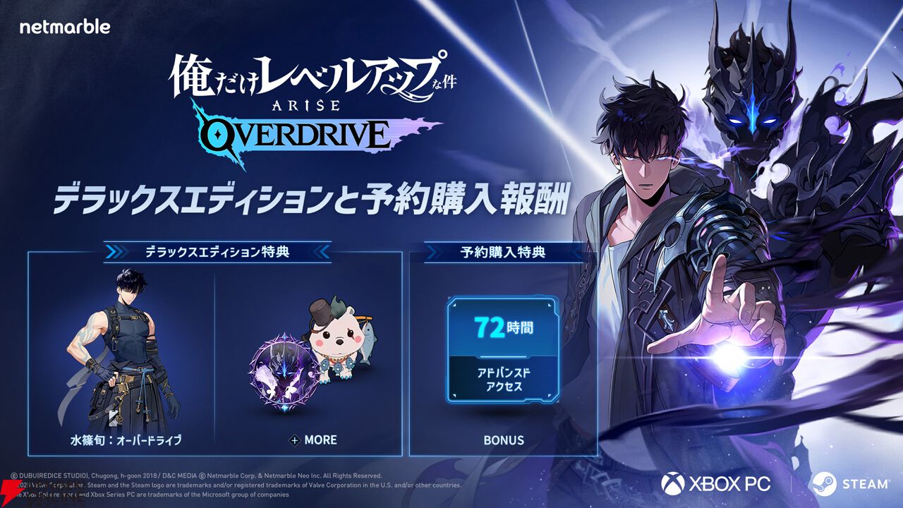 俺だけレベルアップな件 俺だけレベルアップな件: Unlimited (SL:U)」の正式サービス開始