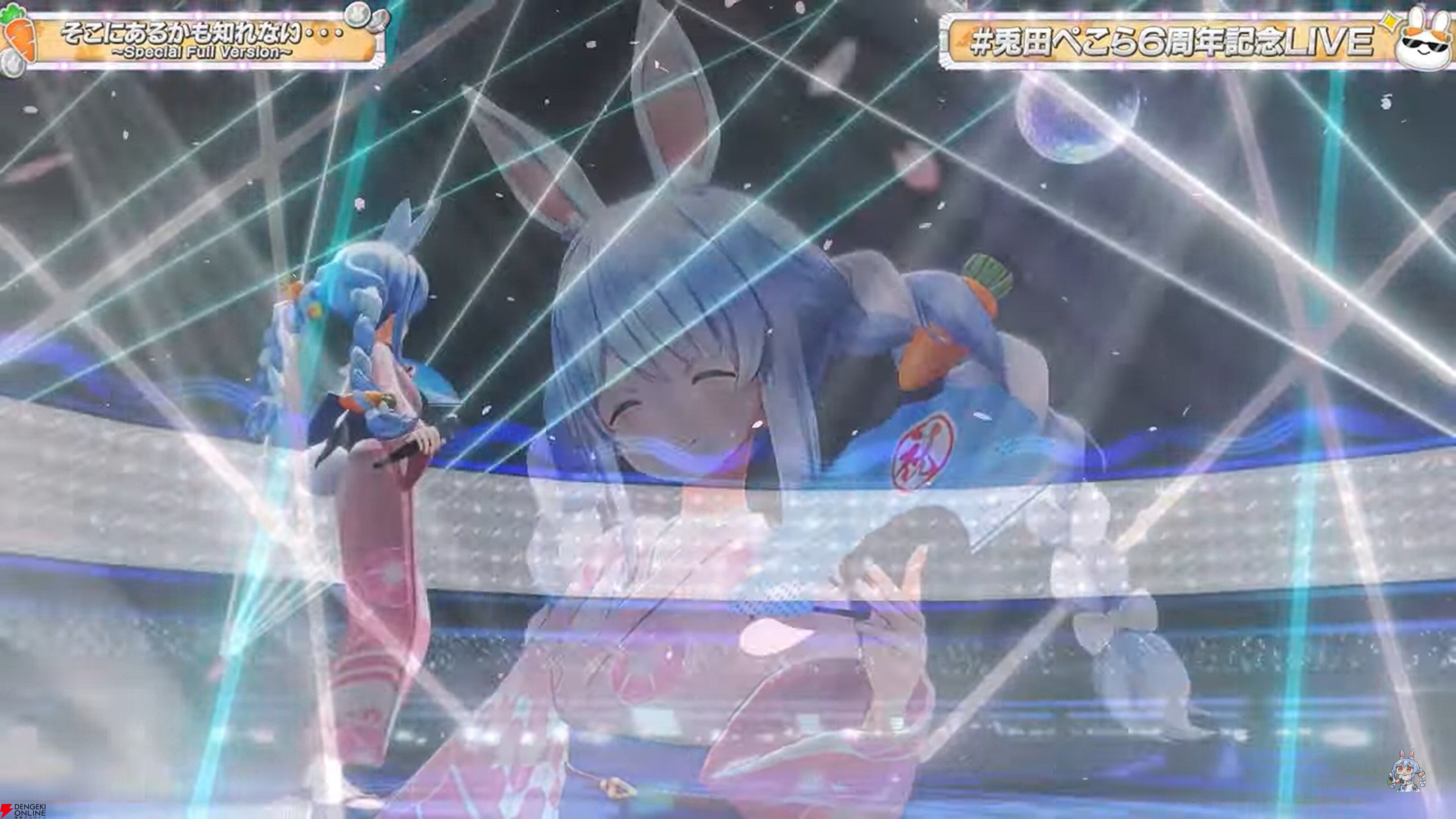 ホロライブ】兎田ぺこら6周年記念LIVE、パチスロコンセプトの第2弾は