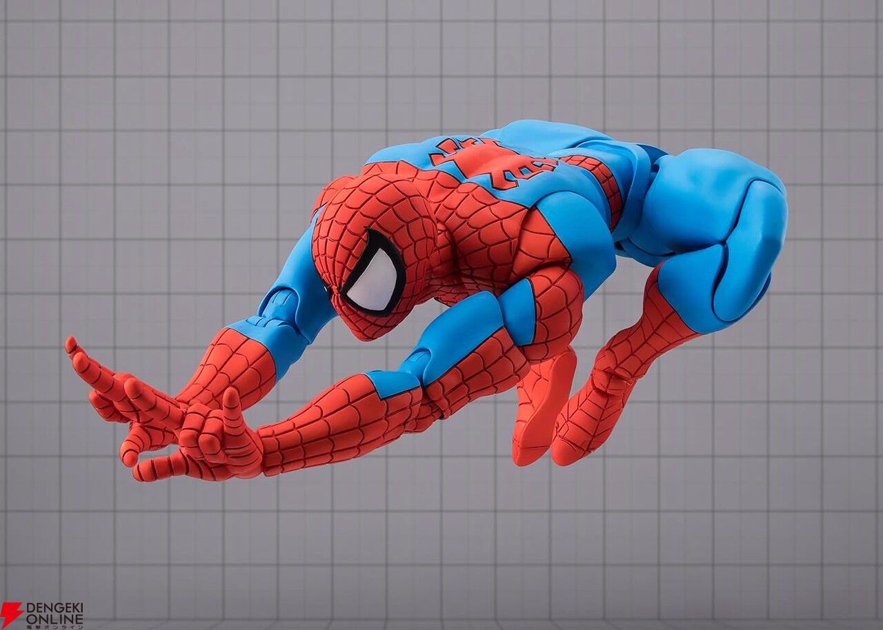 ゲーム版《スパイダーマン》がS.H.Figuartsより可動フィギュア化。多彩