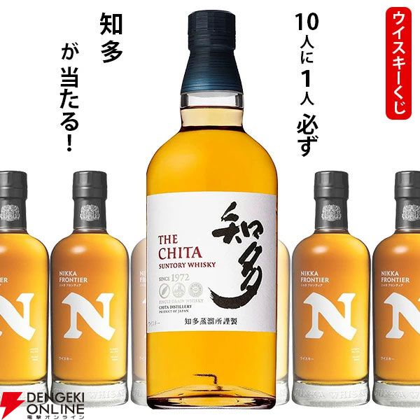 2,200円で知多が1/10で当たり、ハズれても高コスパのニッカ