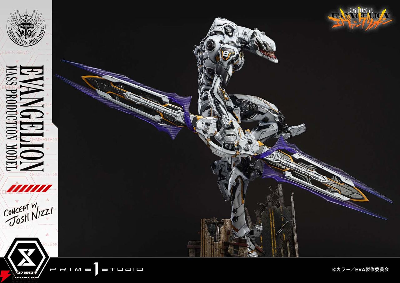 『新世紀エヴァンゲリオン』 より“エヴァンゲリオン量産機”のポリストーン製スタチューが登場。予約受付が本日（9/2）より開始、価格は267,190円（税込）