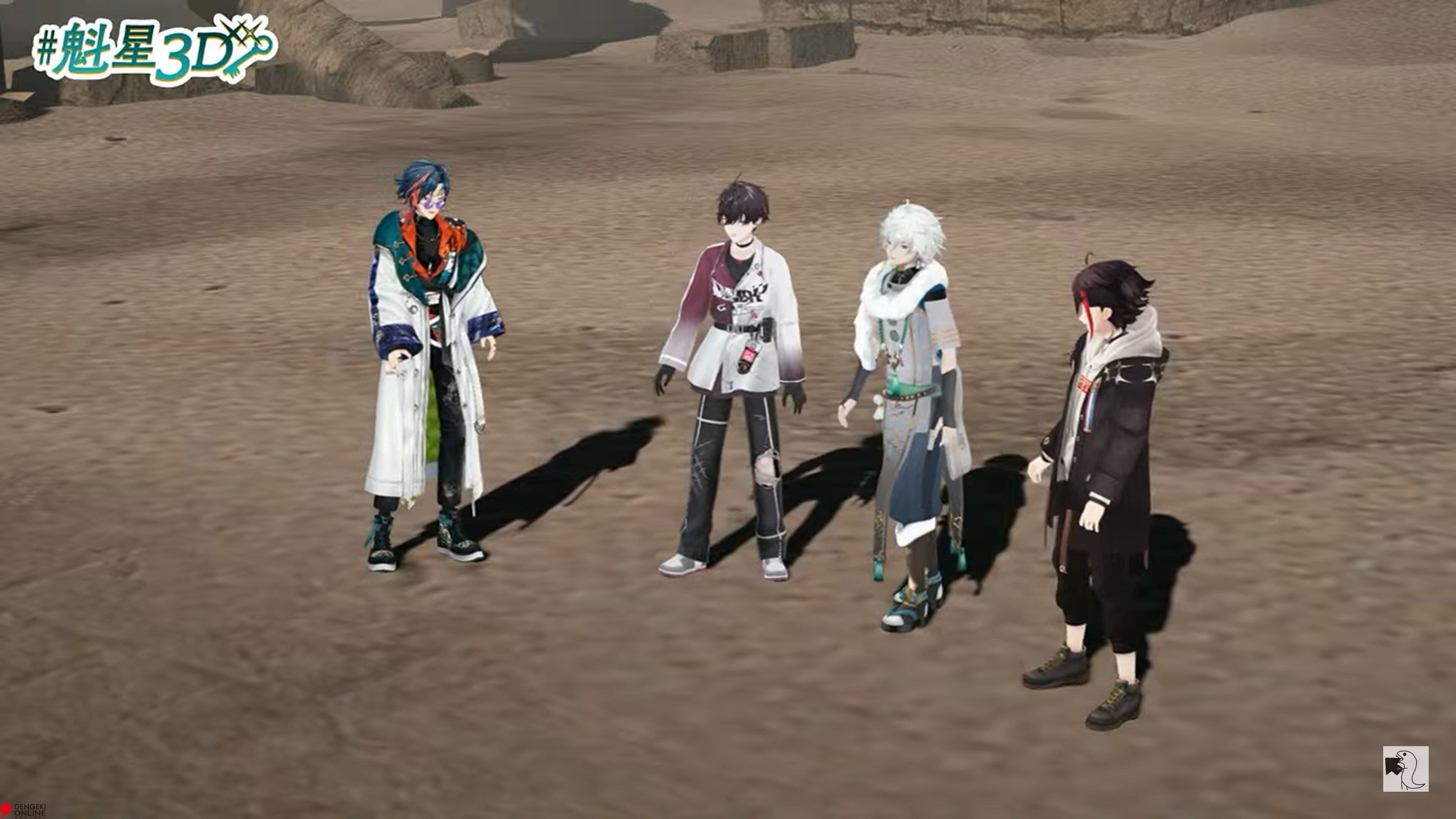 【にじさんじ】“3SKM”魁星さんが3Dお披露目。カードバトル、気配斬り、バンド演奏などなど多彩な内容で、怪しげな魅力を振りまく