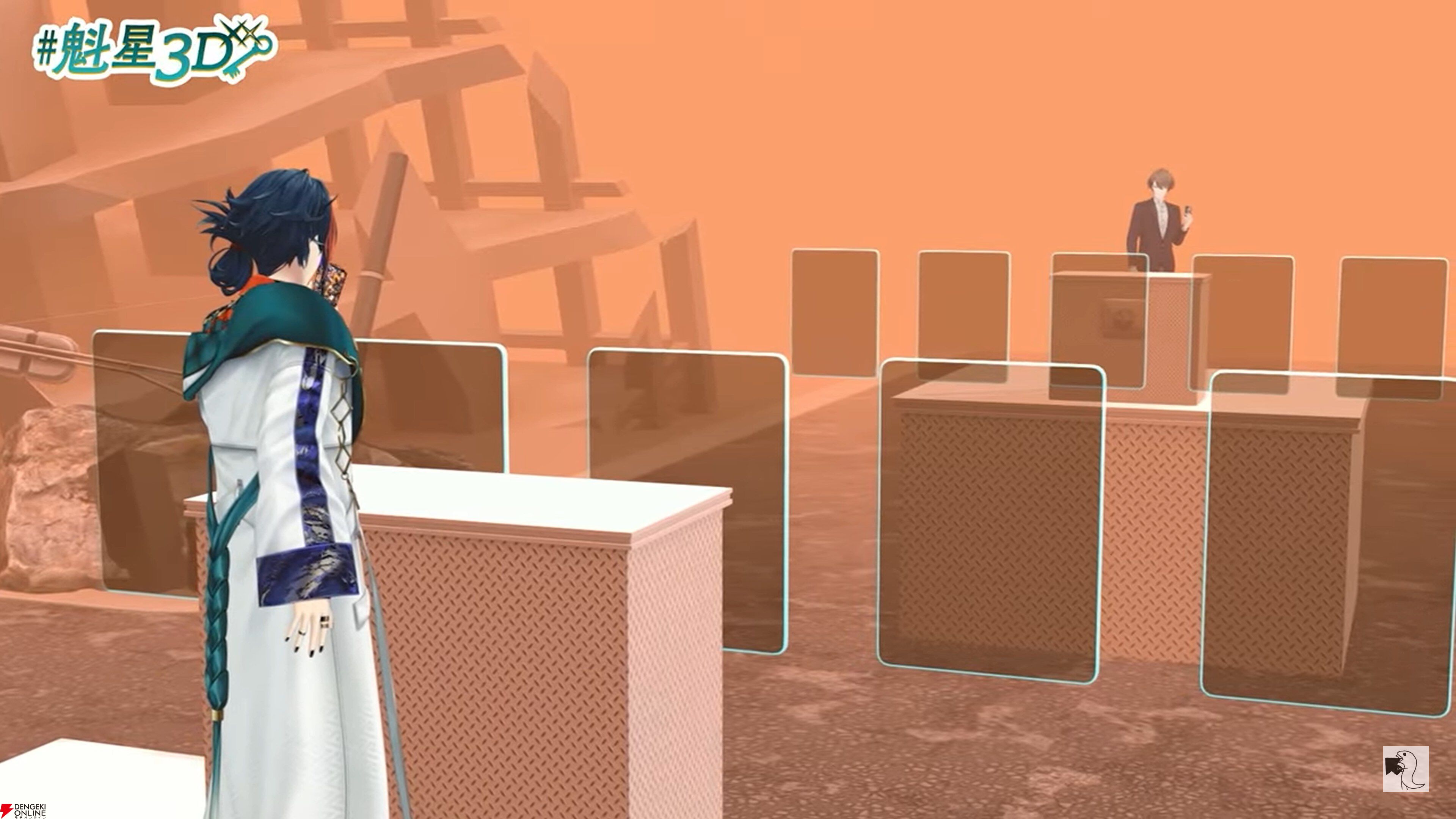 【にじさんじ】“3SKM”魁星さんが3Dお披露目。カードバトル、気配斬り、バンド演奏などなど多彩な内容で、怪しげな魅力を振りまく