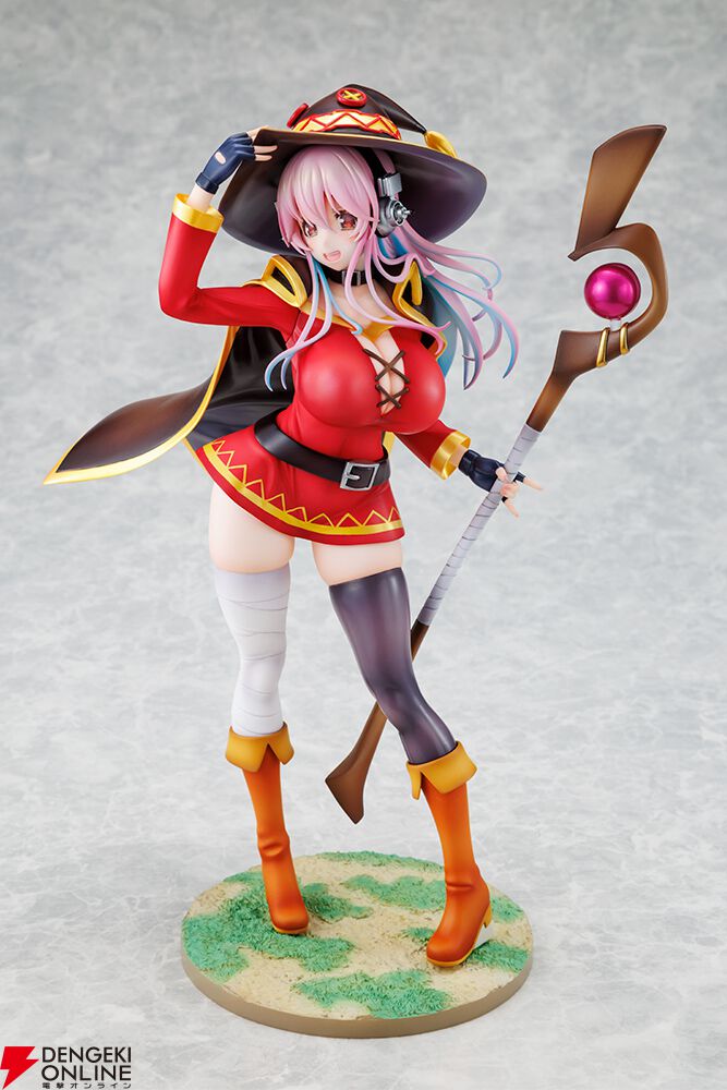 すーぱーそに子×このすば】めぐみんの衣装を身にまとったすーぱーそに