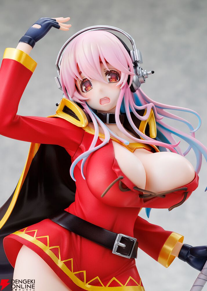 すーぱーそに子×このすば】めぐみんの衣装を身にまとったすーぱーそに