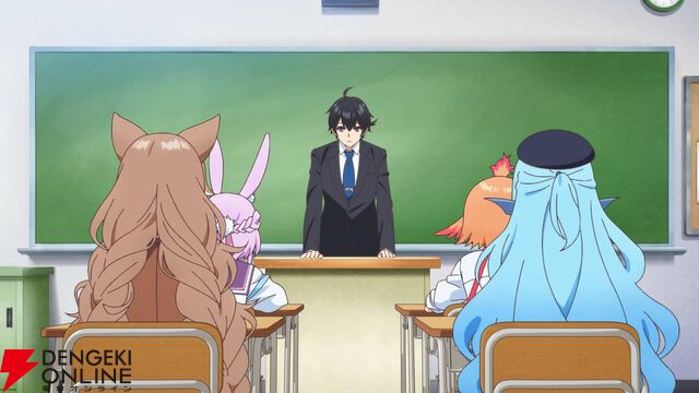 にじさんじ、来栖夏芽原作の『人外教室の人間嫌い教師』TVアニメ化！ ティザーPVや声優も公開