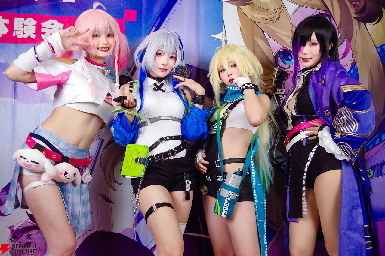 バイク×美少女！ テンセントの新スタジオの感性で表現された新作RPG『チェイシング・カレイドライダー』先行体験会。4人の公式コスプレイヤーも登場した現地レポート