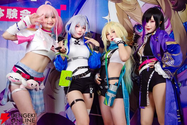 バイク×美少女！ テンセントの新スタジオの感性で表現された新作RPG『チェイシング・カレイドライダー』先行体験会。4人の公式コスプレイヤーも登場した現地レポート