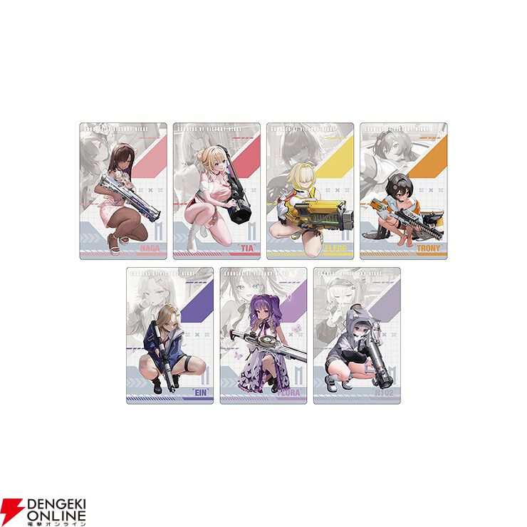 NIKKE』メタルカードコレクション第3弾が予約受付中。“OLD TALES”など