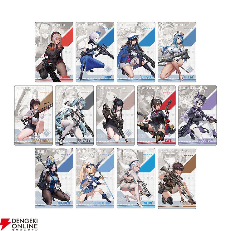 NIKKE』メタルカードコレクション第3弾が予約受付中。“OLD TALES