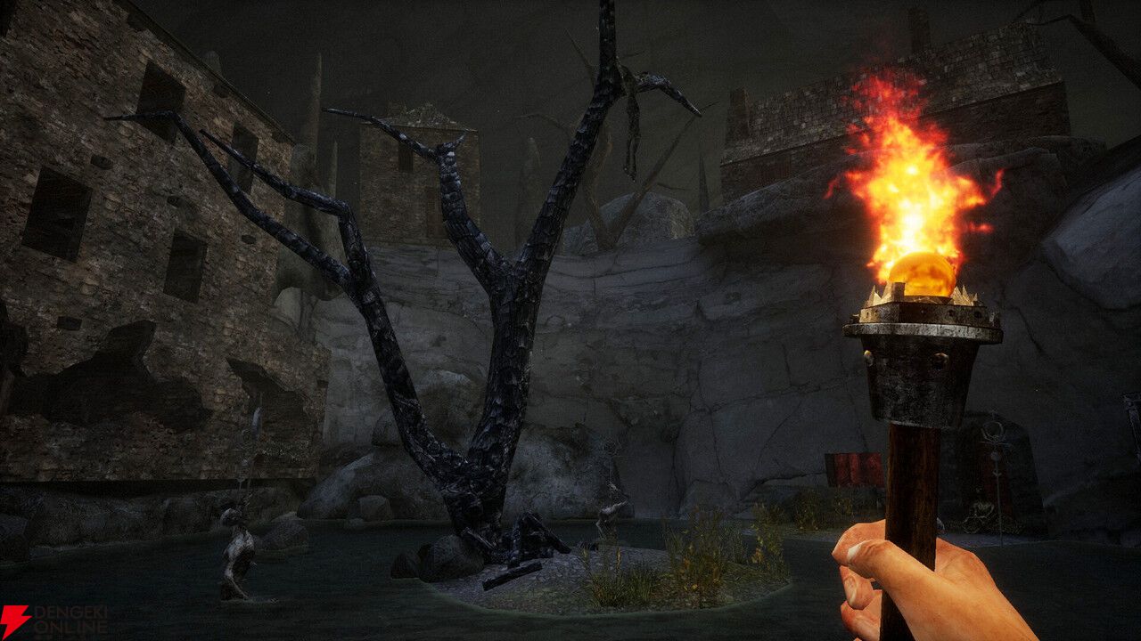 廃墟と化した塔を探索する高評価3Dホラー『Caput Mortum』を実況