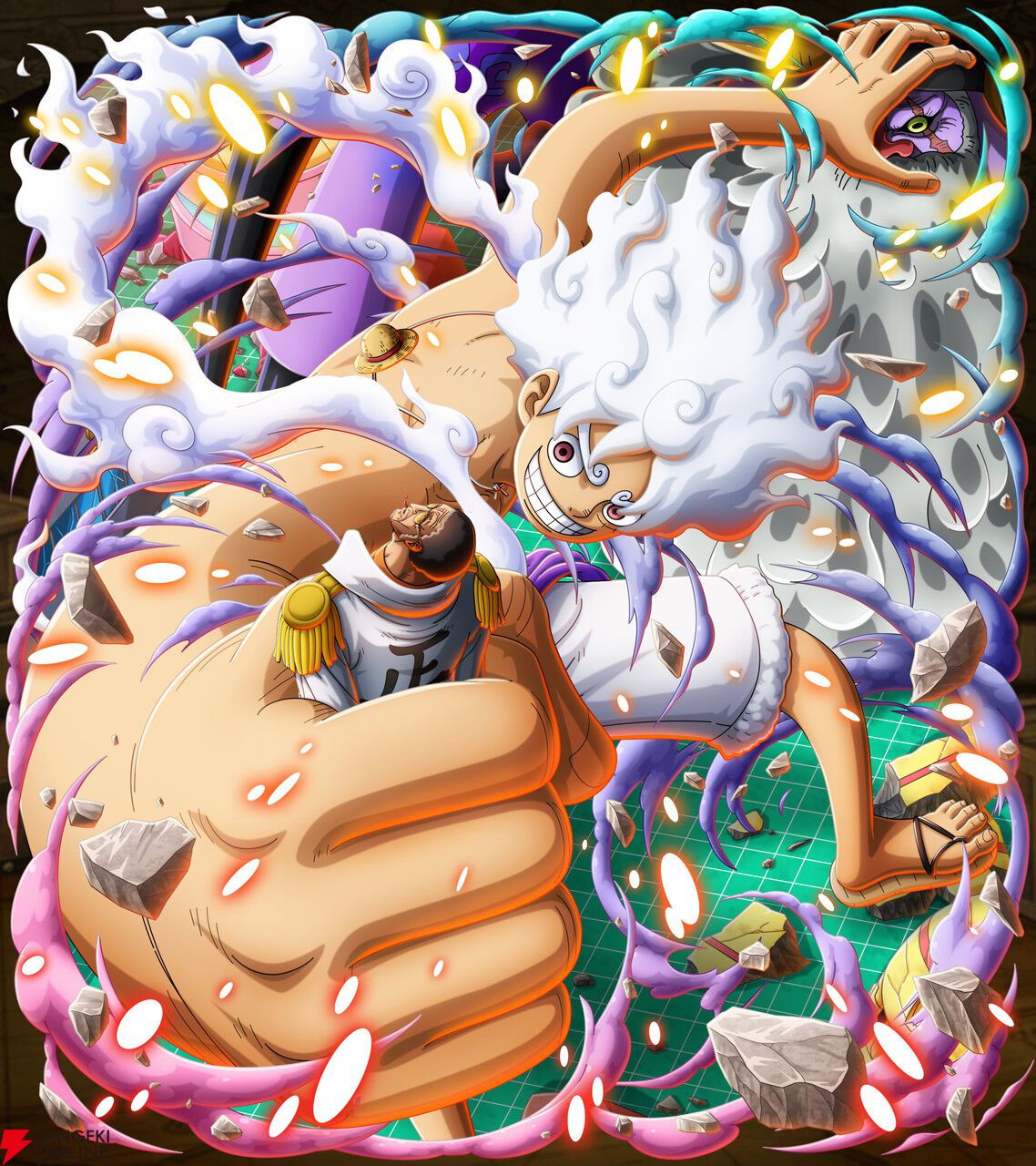 ONE PIECE トレジャークルーズ』超スゴい“ギア5 ルフィ”＆超スゴ