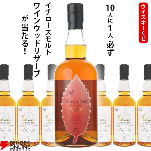 4,510円でイチローズモルトWWR（ワインウッドリザーブ）が1/10で