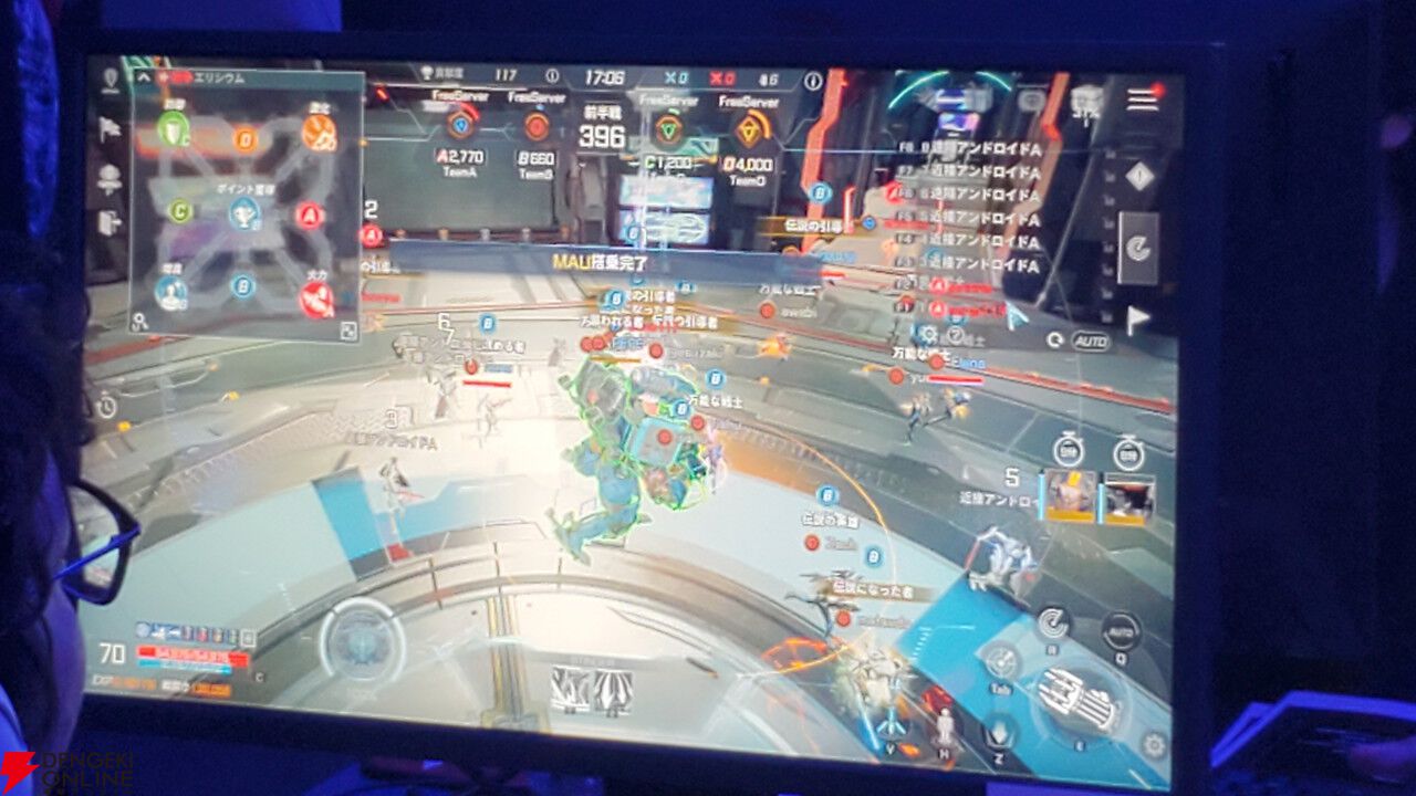 『RFオンラインネクスト』GvG先行体験会レポート。巨大ロボットの激しいぶつかり合い、最後まで勝敗のわからない接戦に会場は大熱狂！