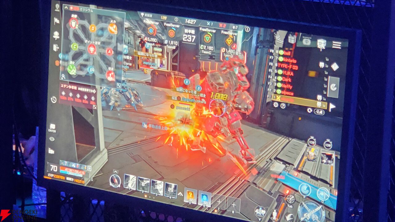 ラストキングダム　クラウン RFオンラインネクスト』GvG先行体験会レポート。巨大ロボットの