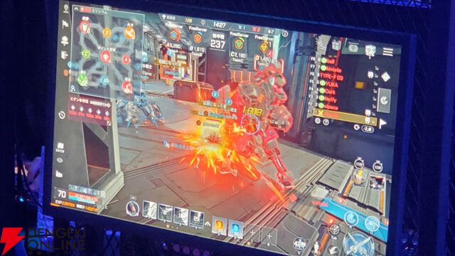 『RFオンラインネクスト』GvG先行体験会レポート。巨大ロボットの激しいぶつかり合い、最後まで勝敗のわからない接戦に会場は大熱狂！