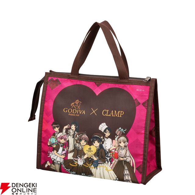 ゴディバ×CLAMPコラボコレクションの詳細が発表。モコナ型のチョコや木之本桜らキャラが描かれたギフトバックも登場