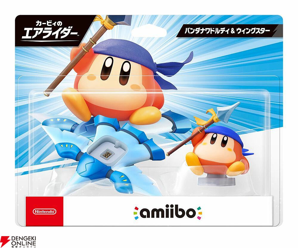 カービィのエアライダー』カービィとバンダナワドルディのamiiboが予約