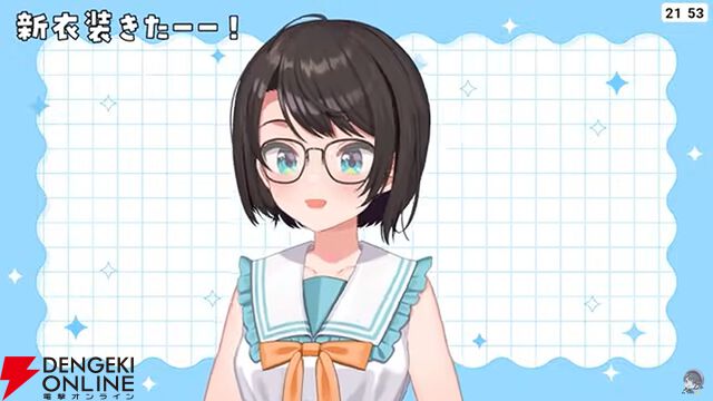 【ホロライブ】大空スバルさんが7周年記念配信で、しぐれうい先生による新衣装を発表。新曲『ラブミ！』のMVも公開