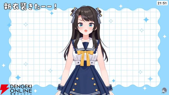 【ホロライブ】大空スバルさんが7周年記念配信で、しぐれうい先生による新衣装を発表。新曲『ラブミ！』のMVも公開