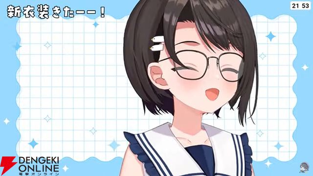 【ホロライブ】大空スバルさんが7周年記念配信で、しぐれうい先生による新衣装を発表。新曲『ラブミ！』のMVも公開