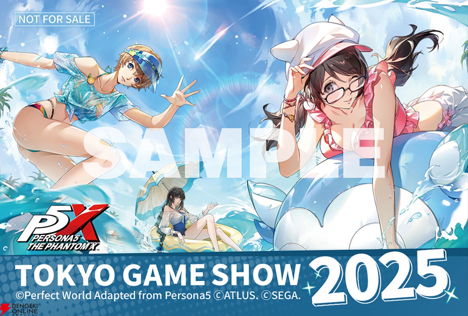 TGS2025『P5X』ブースに海の家が出現！ 夏イベントの射的がリアルで