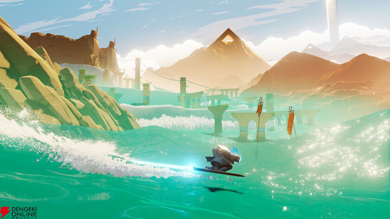 風ノ旅ビト』『ABZÛ』のアーティストが手がける『Sword of the Sea』は