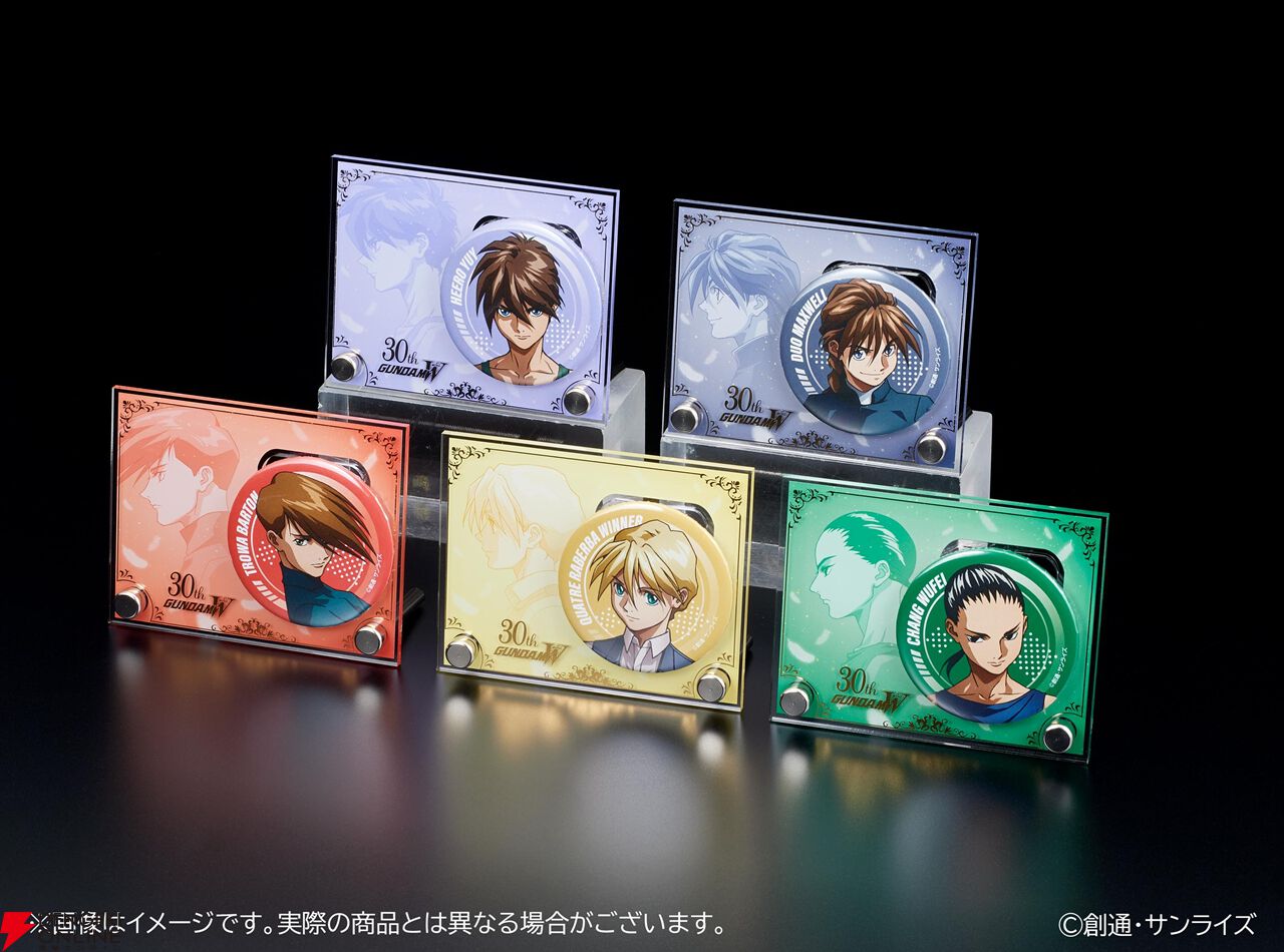 ガンダムW Endless Waltz 特典 ヒイロ 缶バッジ付き 新機動戦記ガンダムW EW 特別篇 劇場物販 缶バッジアクリル