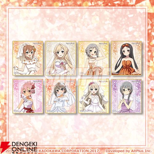 ゆゆゆい』9～11月誕生日のキャラ8名がウエディングドレスを身に