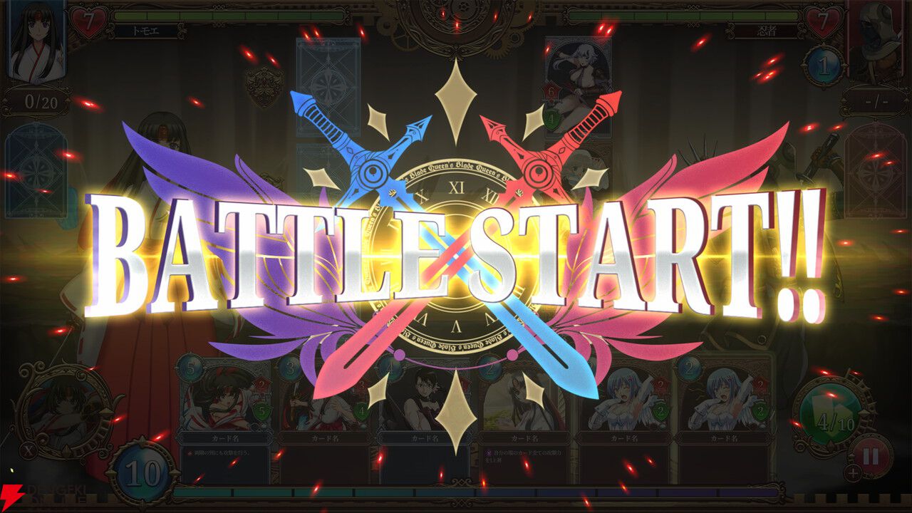 『クイーンズブレイド リビルド』が2026年Steamで配信。お色気要素もありのローグライトカードゲーム