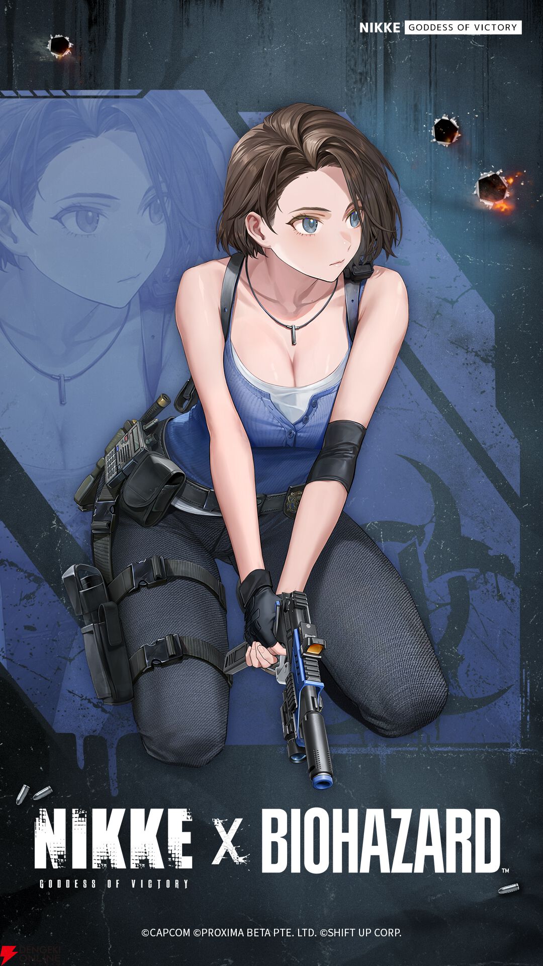 バイオコラボSSRのジル・バレンタイン（声優：湯屋敦子）は