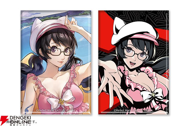 P5X』夏らしい姿の素羽と朋子のグッズが予約受付中。アクスタや身に