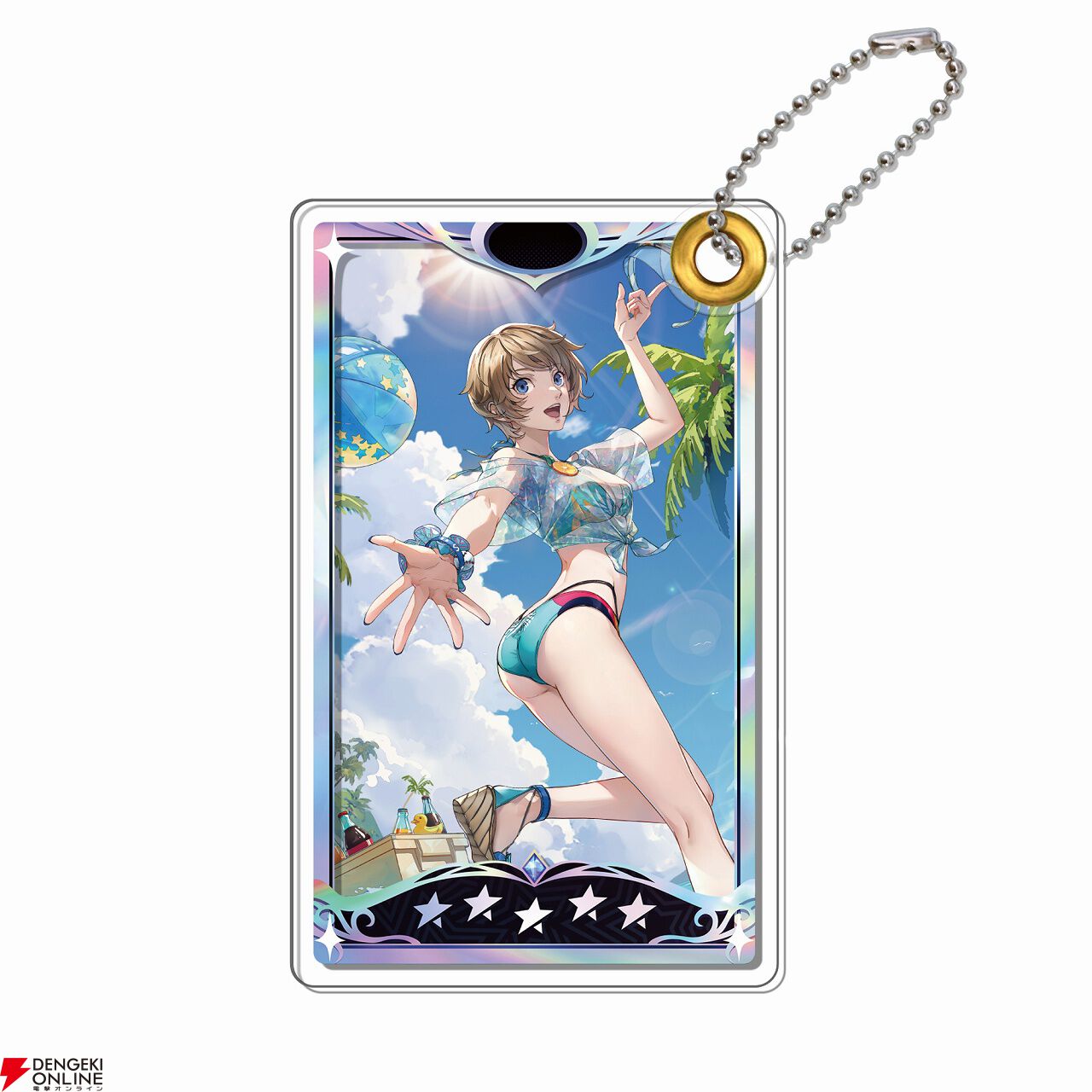 ペルソナ5　アクスタ P5X』夏らしい姿の素羽と朋子のグッズが予約受付中。アクスタや